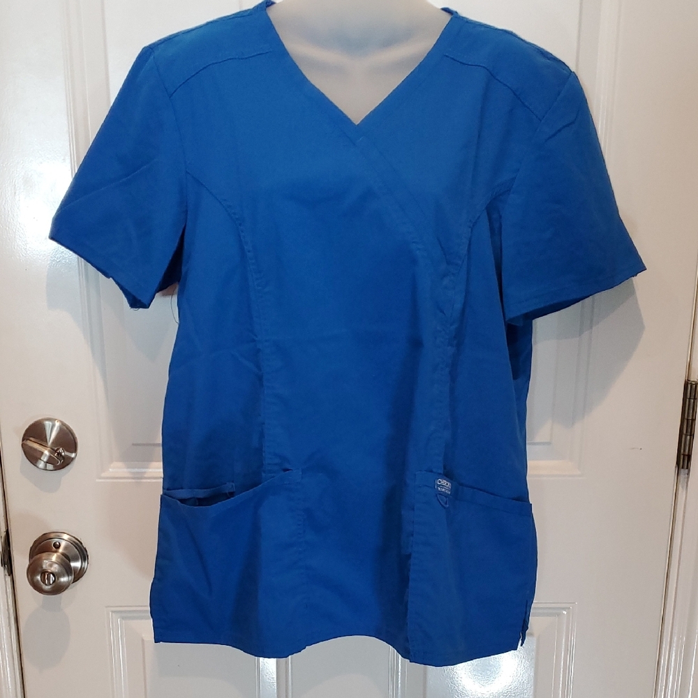 Classic Blue Women's Short Sleeve Top